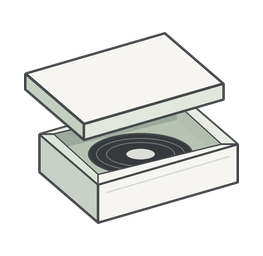 Vinyl box